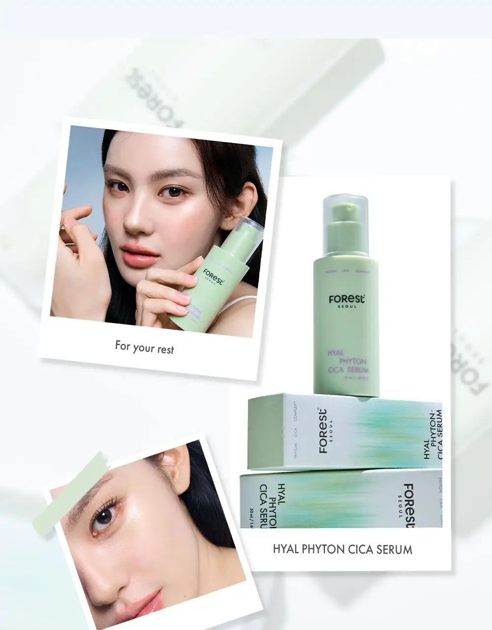 [청담샵 화잘먹/속수분]  포레스트 서울 히알 피톤시카 세럼 50ml 상세페이지 14